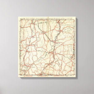 Toile Routes de bicyclette à New York et Connecticut 12