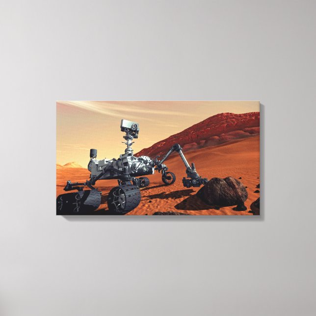 Toile Rover Curiosity de Mars (Recto)