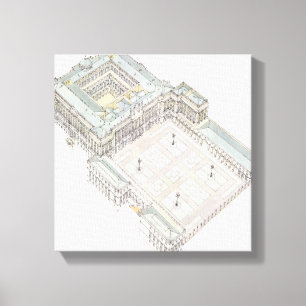 Toile Royal Palace. Madrid Espagne