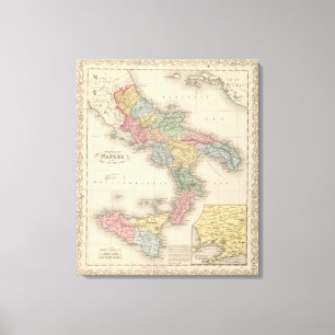 Toile Royaume de Naples ou des deux Sicilies