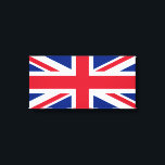Toile Royaume-Uni (British Flag) (Union Jack) (Royaume-U<br><div class="desc">Ce dessin présente le drapeau national du Royaume-Uni, également connu sous le nom d'Union Jack. Le drapeau est également connu sous le nom de drapeau de l'Union royale au Canada. Il remonte au début du 17ème siècle, lorsque James I avait hérité des trônes anglais et irlandais, qui lui permit d'unir...</div>