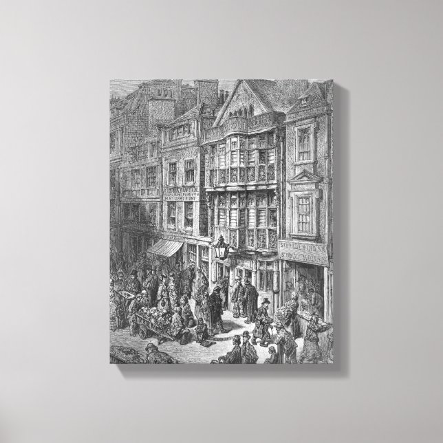 Toile Rue Bishopsgate (Recto)