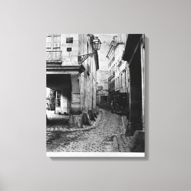 Toile Rue Chanoinesse, rue des Chantres, Paris (Recto)
