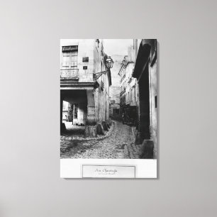Toile Rue Chanoinesse, rue des Chantres, Paris