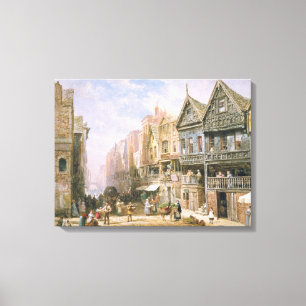 Toile Rue de Watergate, regardant vers Eastgate