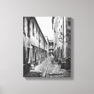 Toile Rue du Maintenance-un-Moulin, Paris, 1858-78