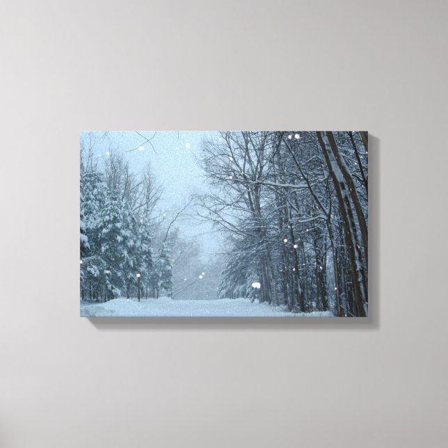 Toile Rue Neige (Recto)