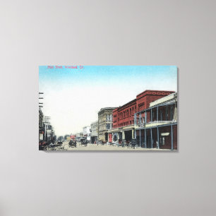 Toile Rue principale SceneWoodland, CA