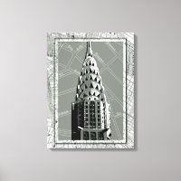 Rues de New York avec Empire State Building