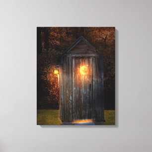 Toile Rural - Outhouse - do the necessary