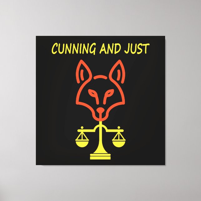 Toile Ruse et Justice - Équilibre de la Justice du Renar (Recto)