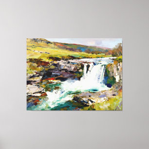 Toile "Rush of the Dales" - Un paysage du Yorkshire