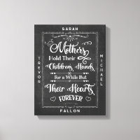 Russe Noir Blanc Chalk mère enfant