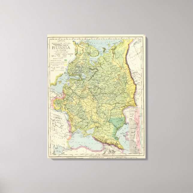 Toile Russie en Europe 4 (Recto)