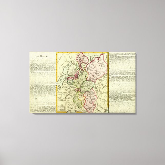 Toile Russie et Ukraine (Recto)