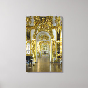 Toile Russie, Saint-Pétersbourg, Palais de Catherine (au