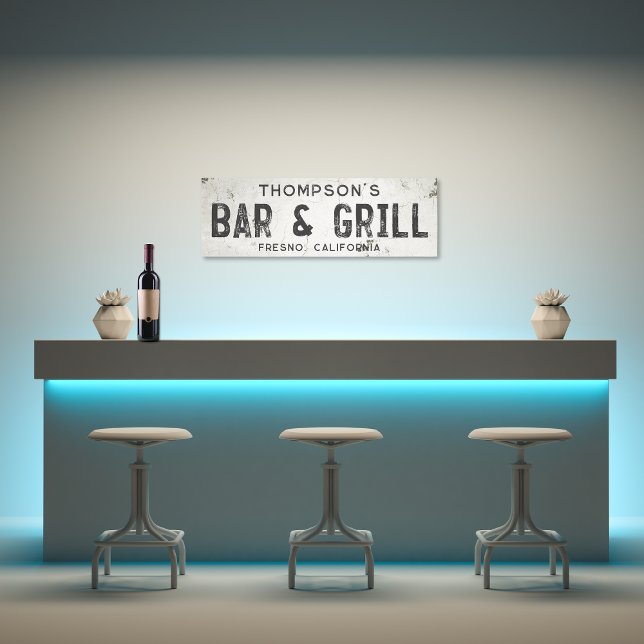 Toile Rustique Moderne Industrielle Agritourisme Bar Vil (Créateur téléchargé)