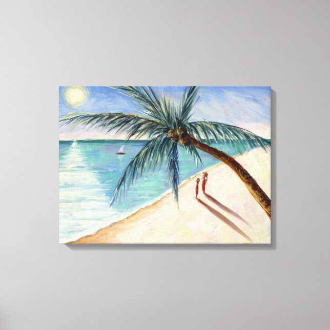 Toile Rustling Palm 2004 (Recto)