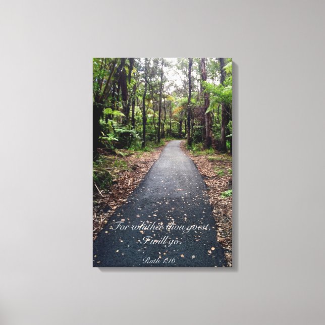 Toile Ruth 1:16 (Recto)