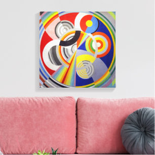 Toile Rythme n° 1   Robert Delaunay  