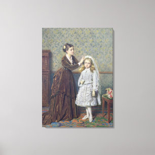 Toile Sa première communion