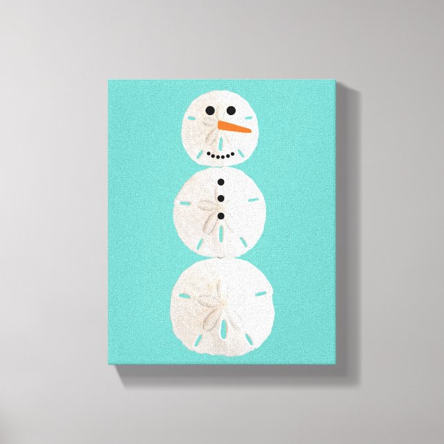Toile Sable Dollar Snowman (Recto)