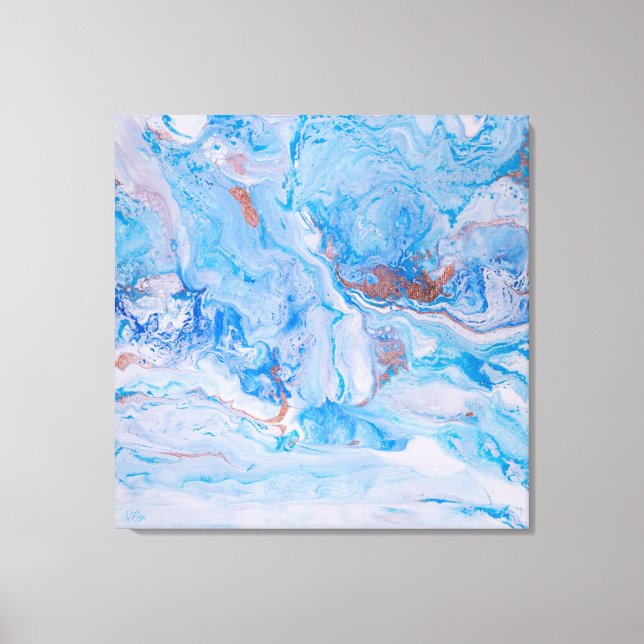 Toile Sable et mer (Recto)