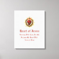 Sacré Coeur de Jésus Canvas Art