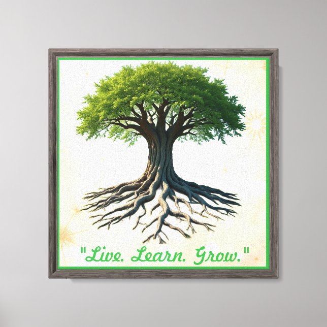 Toile "Sacred Life Tree" (Recto)