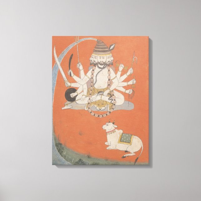 Toile Sadashiva, Rajasthan (Recto)