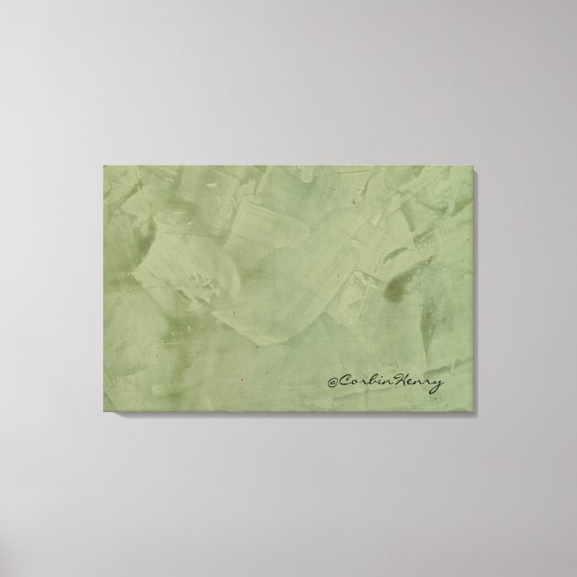 Toile Sage Minimaliste Moderne (Recto)