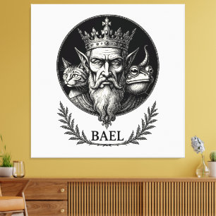 Toile Sagesse du triple regard de Bael