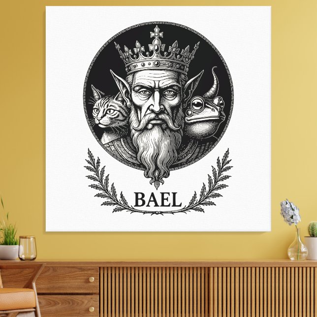 Toile Sagesse du triple regard de Bael (Insitu(Salon))