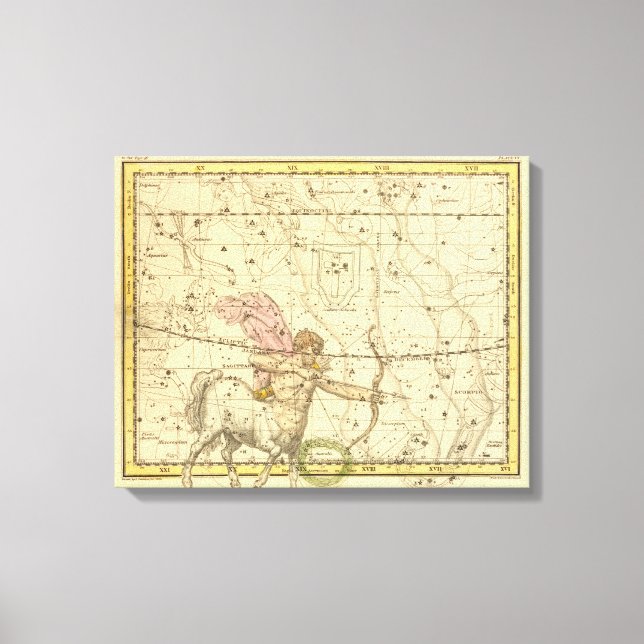 Toile Sagittaire (Recto)