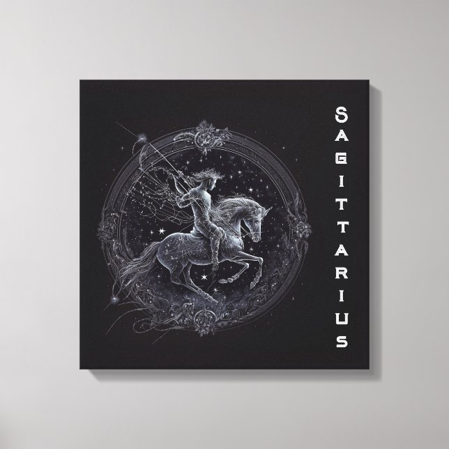 Toile Sagittarius—22 novembre-21 décembre (Recto)