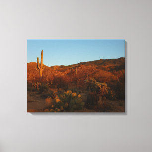 Toile Saguaro Sunset I Arizona Désert Paysage