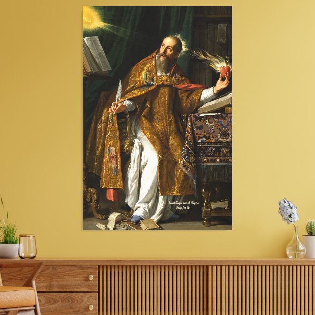 Toile Saint Augustin d'Hippone (Insitu(Salon))