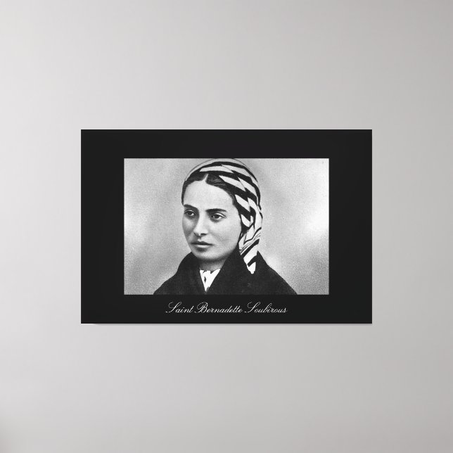 TOILE SAINT BERNADETTE SOUBIROUS (Recto)