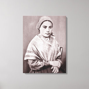 Toile Saint Bernadette Soubirous