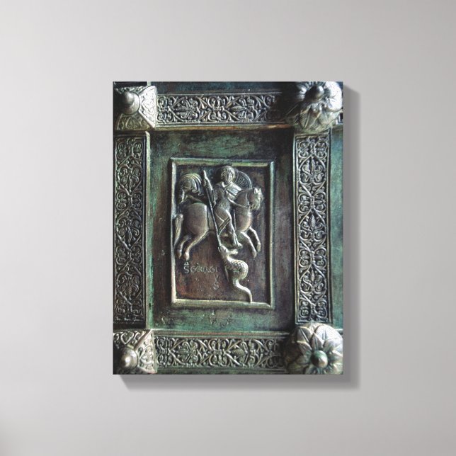 Toile Saint George et le Dragon (Recto)