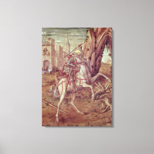Toile Saint George et le Dragon