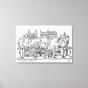 Toile Saint-Germain-des-Prés Paris, France