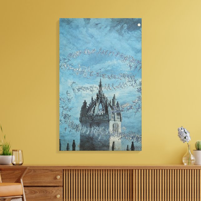 Toile Saint Gilles - Ses Cloches par Charles Altamont Do (Insitu(Salon))