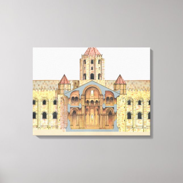 Toile Saint Jacques de Compostelle (Recto)