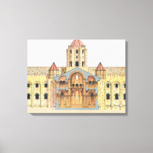 Toile Saint-Jacques-de-Compostelle roman