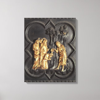 Toile Saint Jean Baptiste baptisant dans la rivière