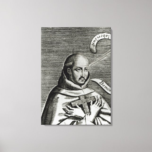Toile Saint Jean de la Croix, détail (Recto)