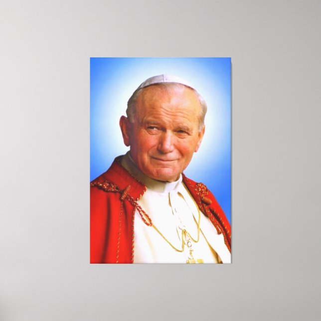 Toile Saint-Jean-Paul II (Recto)