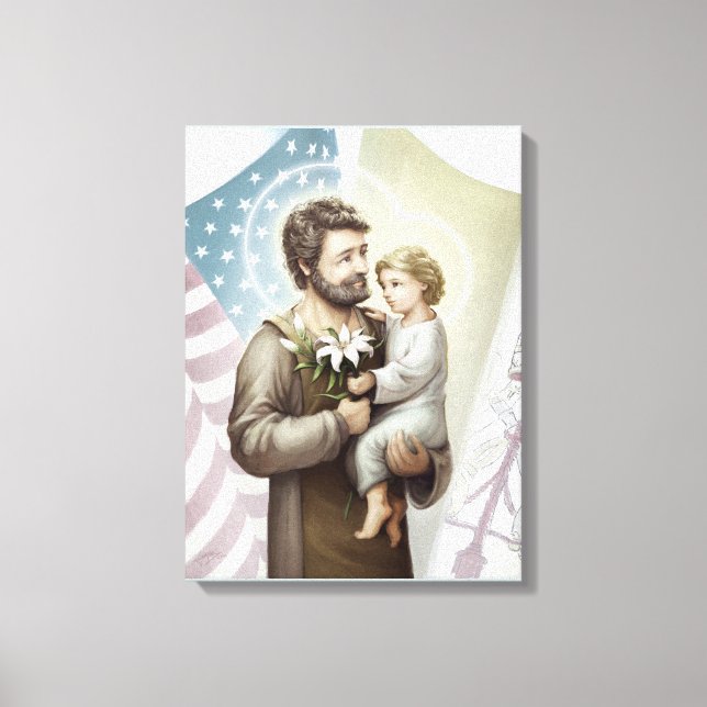 Toile Saint Joseph le Protecteur (Recto)