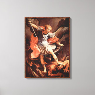 Toile Saint Michel l'Archange par Reni Good vs Evil